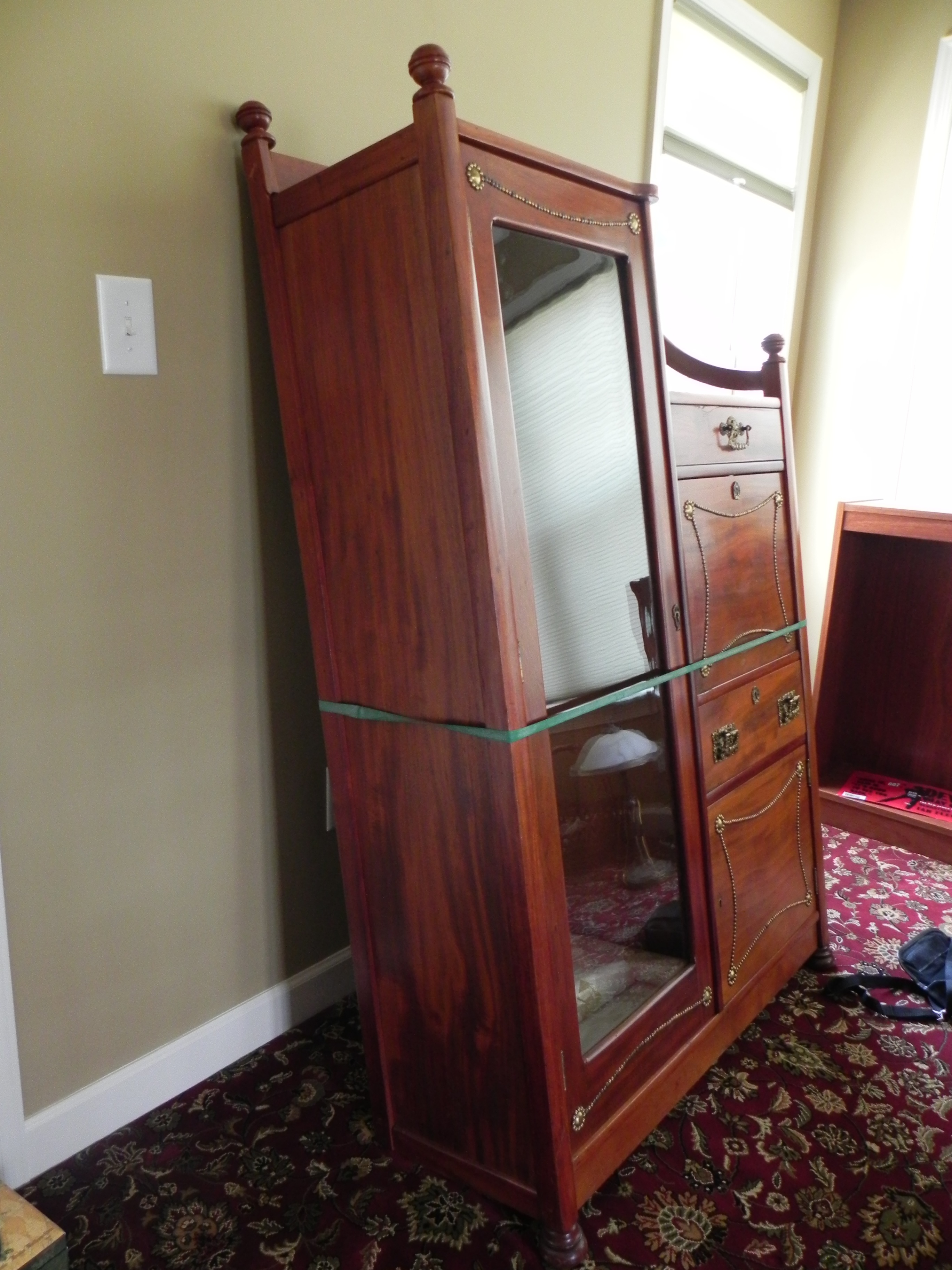 Antique Secretary Hutch InstAppraisal
